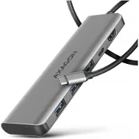 Axagon Hmc-5h Hub Argenté