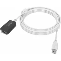 Vision TC 5MUSBEXT+ Câble USB 2.0 5 m USB A Blanc