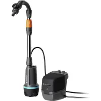 Gardena Pompe rechargeable pour citerne 2600 Comfort 18V P4A solo Système de récupération d'eau de pluie l/h 1,8