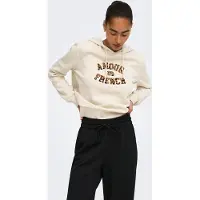 ONLY Sweat-shirt 'ONLMaia' crème / marron / noir