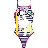 Turbo Bulldog Swimsuit Rose 4XL Femme