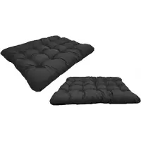 AIO Factory Coussin PRESTIGE pour chien 100x70 cm imperméable noir