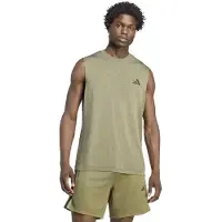 Adidas Workout Essentials Seamless Sleeveless T-shirt Vert XL / Regular Homme