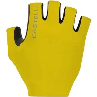 Castelli Espresso Short Gloves Jaune XL Homme