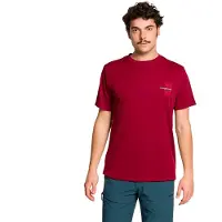 Trangoworld Keilor Short Sleeve T-shirt Rouge L Homme