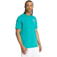 Adidas Padel Graphic Short Sleeve T-shirt Bleu S Homme