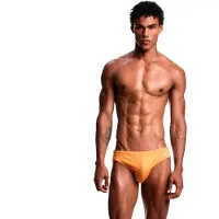 Emporio Armani Em000573_af20424 Swimming Brief Orange L Homme