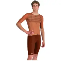 Castelli Free Aero Rc S Bib Shorts Marron 3XL Homme