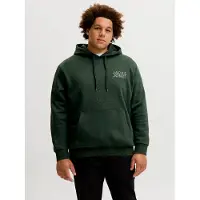 Jack & Jones Sweat à Capuche Crop Logo Plus Size