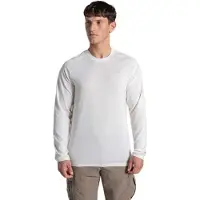 Craghoppers Nosilife Nour Long Sleeve T-shirt Blanc XL Homme