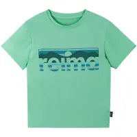 Reima Vauhdikas Short Sleeve T-shirt Vert 4 Years Garçon