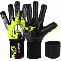 Ho Soccer Kontrol Rage Goalkeeper Gloves Jaune 5.5