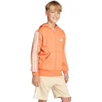 Adidas Essentials Full Zip Sweatshirt Orange 11-12 Years Enfants