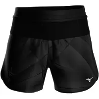 Mizuno Active Graphic Multi Pocket 4in Origami Shorts Noir S Femme