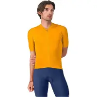 Castelli Espresso 2 Short Sleeve Jersey Orange S Homme