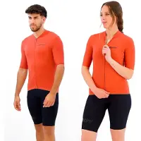 Santini Sensation Short Sleeve Jersey Orange M