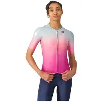 Castelli Upf Short Sleeve Jersey Rose XS Femme