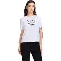 Luhta Annis Short Sleeve T-shirt Blanc L Femme