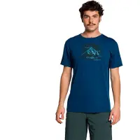 Trangoworld Arvieux Short Sleeve T-shirt Bleu L Homme