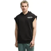 Puma French Terry Sleeveless Hoodie Noir M Homme