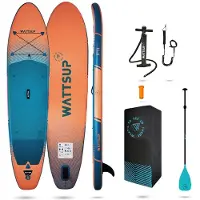 Wattsup F11 SUP Board Stand Up Paddle Surf-Board Paddle ISUP 335x81cm