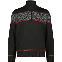 CMP Pull en maille à col zippé