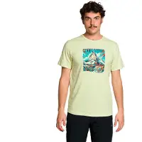 Trangoworld Warnick Short Sleeve T-shirt Jaune M Homme
