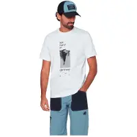 Mammut Base Hand Short Sleeve T-shirt Blanc L Homme