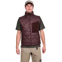 The Mountain Studio Ultralight Down Vest Violet L Homme