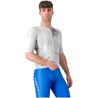 Castelli Aero Race 8s Short Sleeve Jersey Gris M Homme