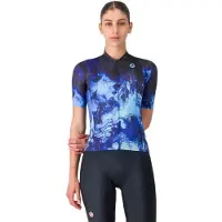 Castelli Cosmic Short Sleeve Jersey Bleu XS Femme