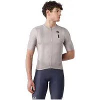 Castelli Drittone Logo Short Sleeve Jersey Gris L Homme