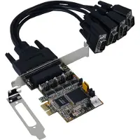 EXSYS Ex-44384 Pci-e Expansion Card Argenté