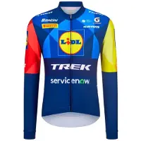 Santini Maillot à Manches Longues Lidl Trek 2026