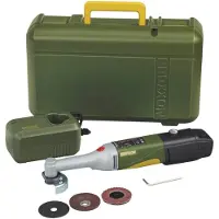 Proxxon Meuleuse angulaire à col long sans fil LHW/A - Avec Chargeur rapide + Batterie Li-Ion10,8 V - - 29815