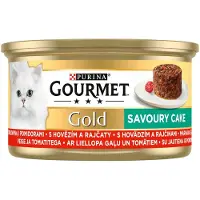 Gourmet Gold Savoury Cake au bœuf et aux tomates 12x85 g