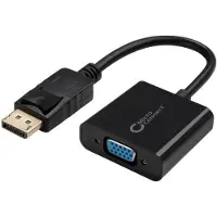 Microconnect Espagne DPVGA15CM - Adaptateur, couleur noir