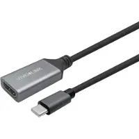 VivoLink Câble USB-C vers HDMI - - 3m - Noir - Connecteur USB-C - Connecteur HDMI - Vidéo
