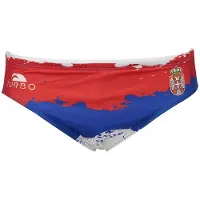 Turbo Srbja Swimming Brief Rouge,Bleu XL Homme