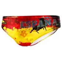 Turbo Spain Bull Tag 2015 Swimming Brief Jaune,Rouge 2XL Homme