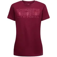 La Sportiva Made Of Mountain Short Sleeve T-shirt Rouge L Femme