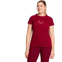 Trangoworld Mudgee Short Sleeve T-shirt Rouge L Femme