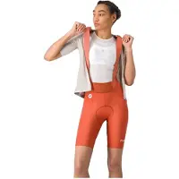 Castelli Espresso 2 Dt Bib Shorts Orange XS Femme