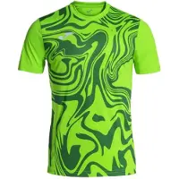 Joma lion ii sport t -shirt fluor green xl - respirant & lumineux