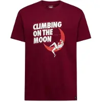 La Sportiva Moon Rock Short Sleeve T-shirt Rouge M Homme