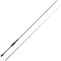 Daiwa Legalis, canne spinning pour la pêche en roche, modèle Rockfishing FS, couleur argent, longueur 2,44 m, puissance 3-10 g, couleur argent