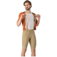 Castelli Espresso 2 Bib Shorts Beige M Homme