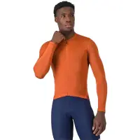 Castelli Espresso 2 Long Sleeve Jersey Orange M Homme