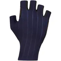 Castelli Rosso Corsa Pro Short Gloves Bleu L