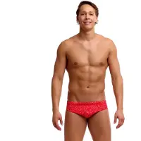 Funky Trunks Fts035 Swimming Brief Rose L Homme